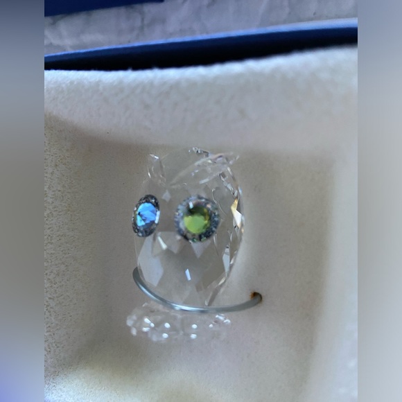 NEW Swarovski Crystal Owl Mini Figurine - Picture 7 of 13